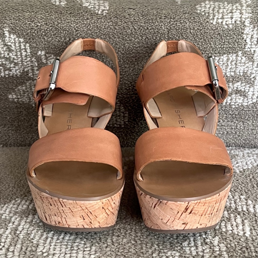 Marc Fisher platform wedge sandal